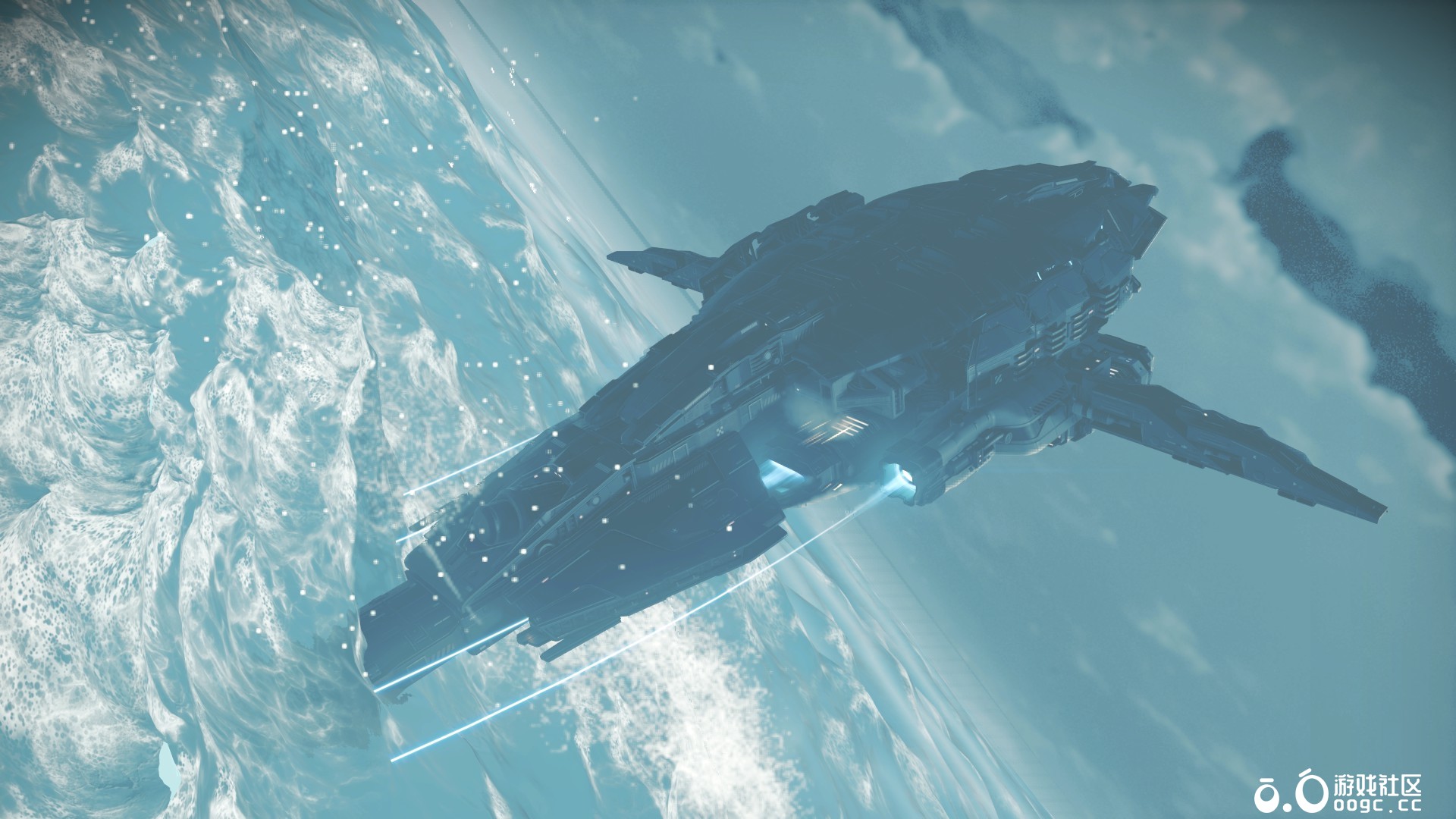 无人深空 超星神里拜亚桑 飞船建模-5