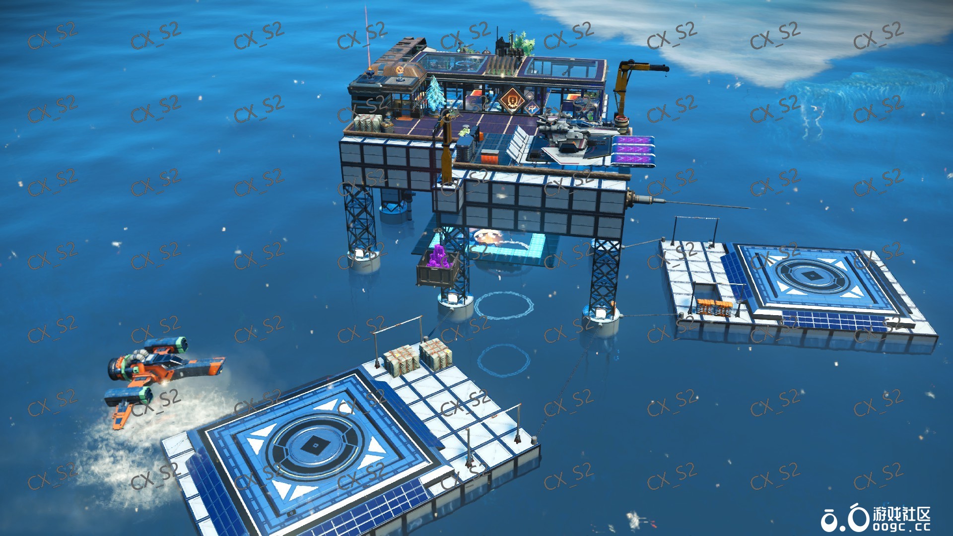 海洋生活平台基地-3