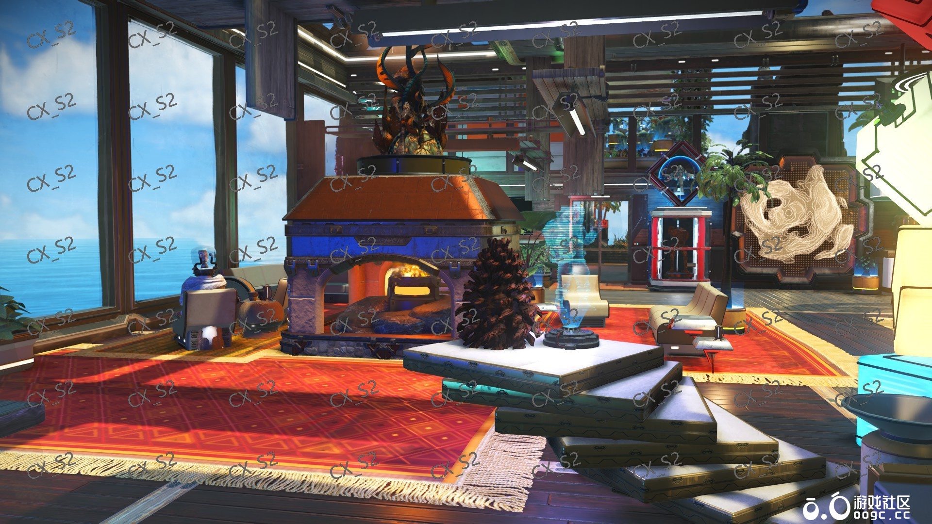 海洋生活平台基地-5