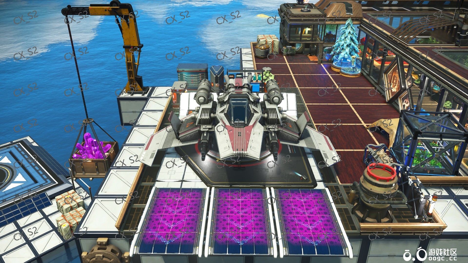 海洋生活平台基地-4