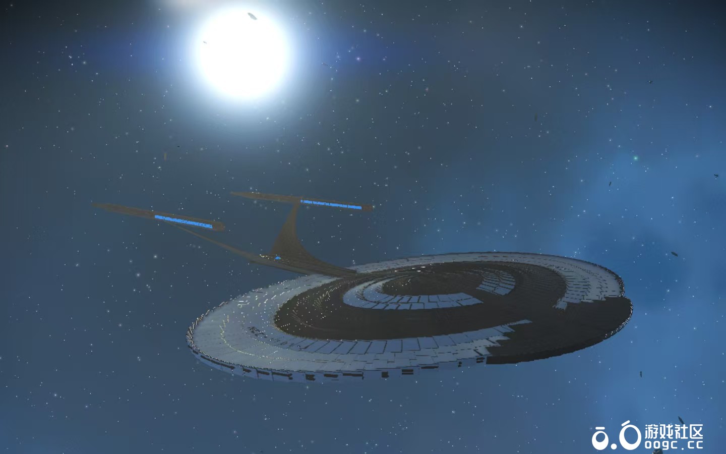 NCC-1701-J（企业号/进取号J/EJ，当前最大飞船）-1