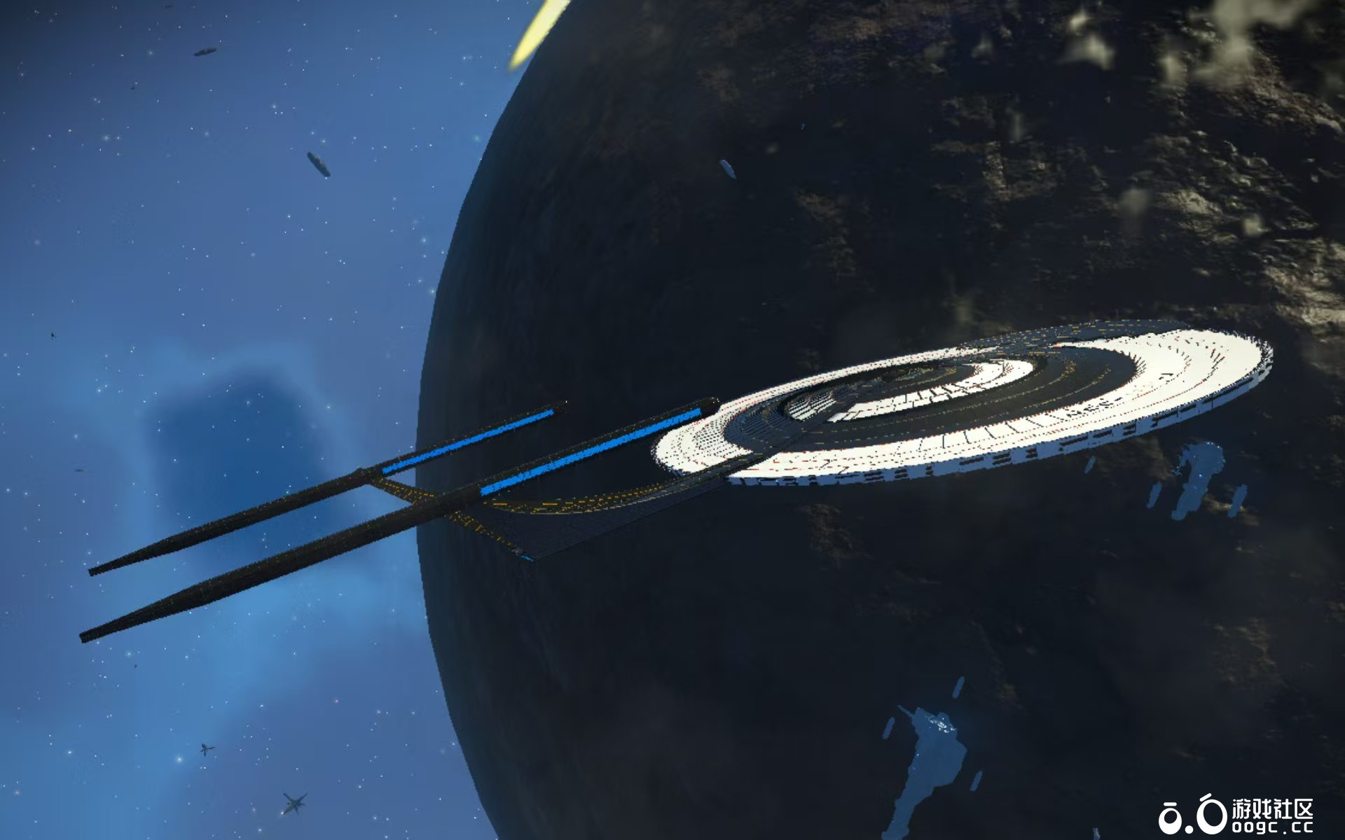 NCC-1701-J（企业号/进取号J/EJ，当前最大飞船）-2