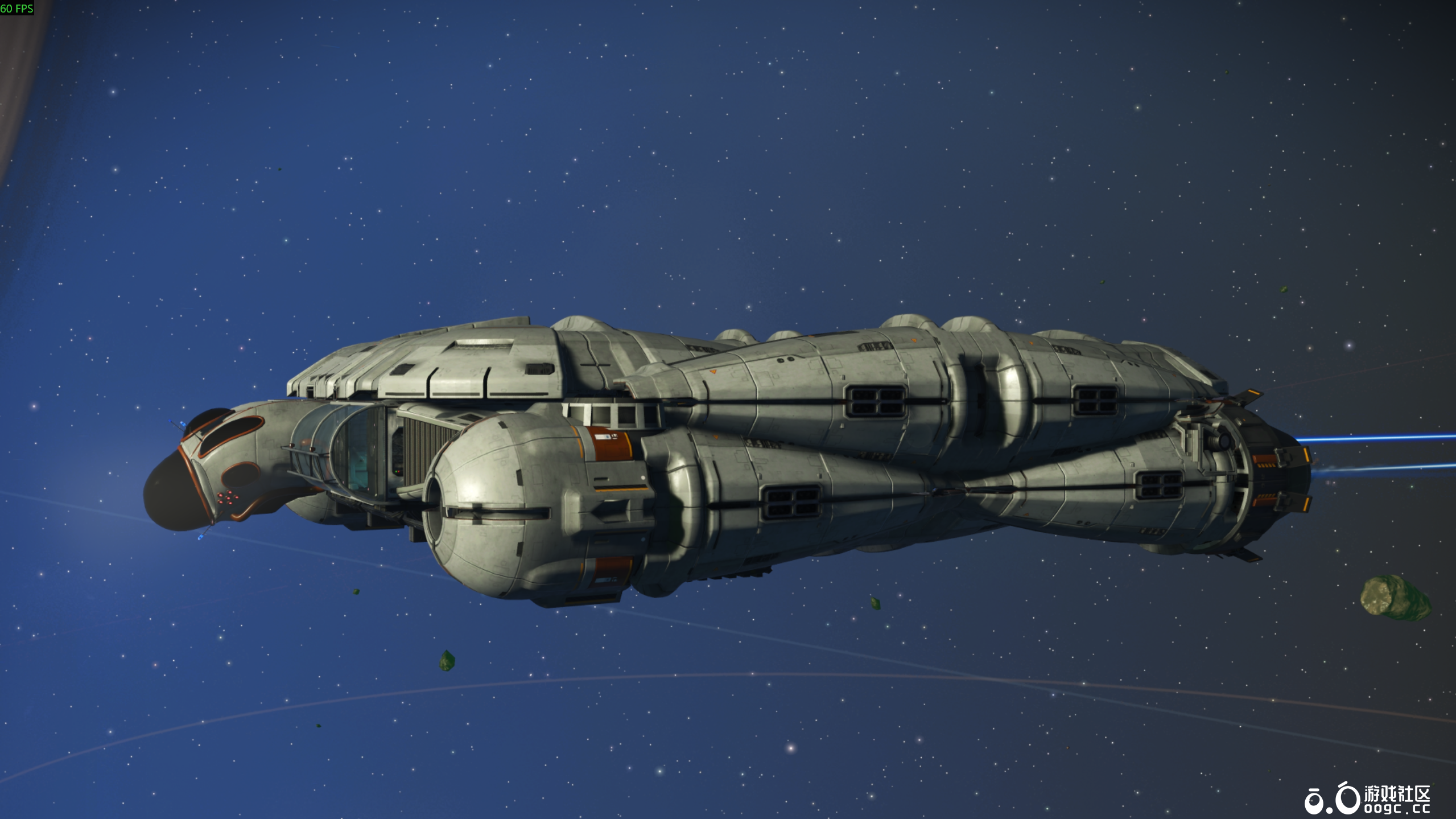 无人深空-超大空间无隔断船舱护卫舰-2