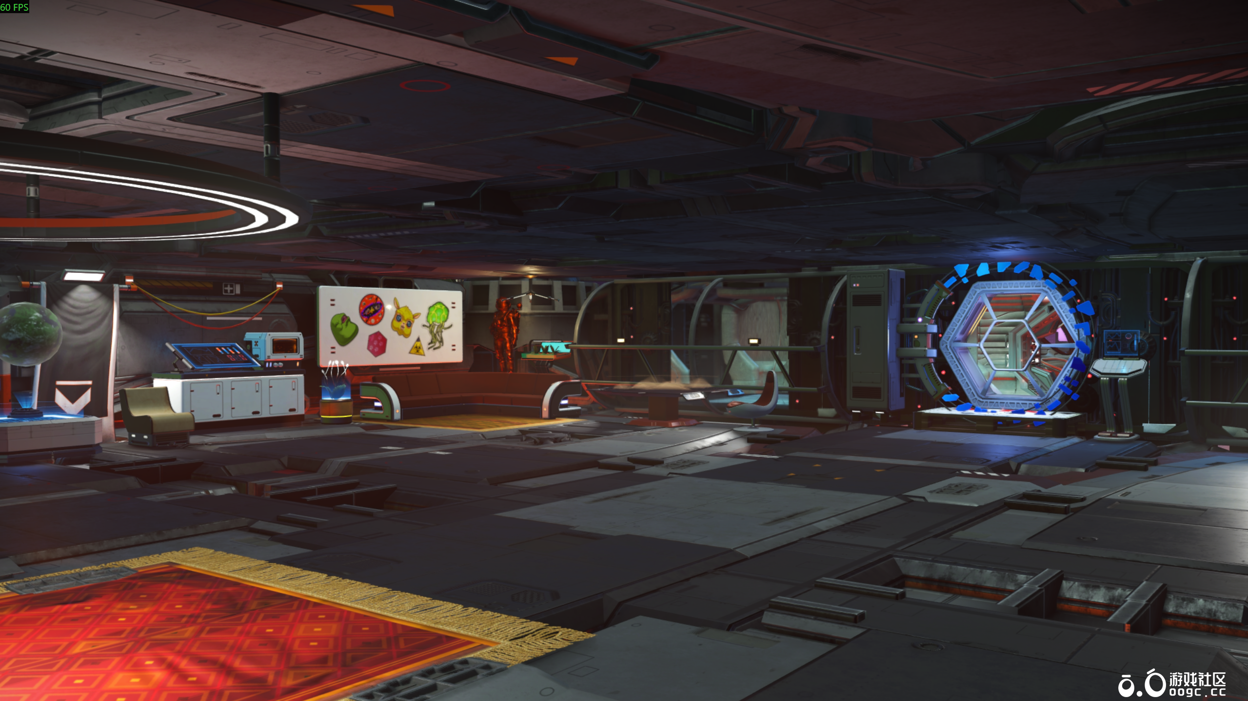 无人深空-超大空间无隔断船舱护卫舰-3