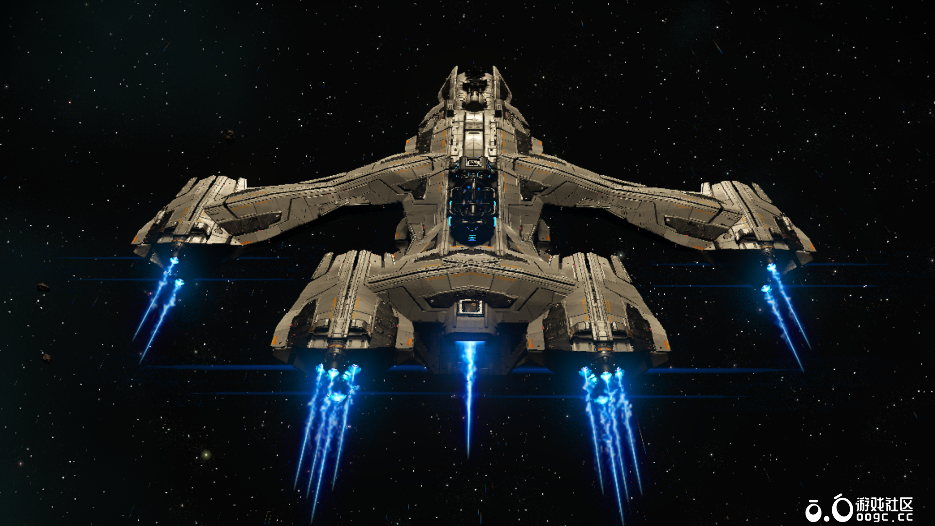 Large Angled Wing Fighter-2