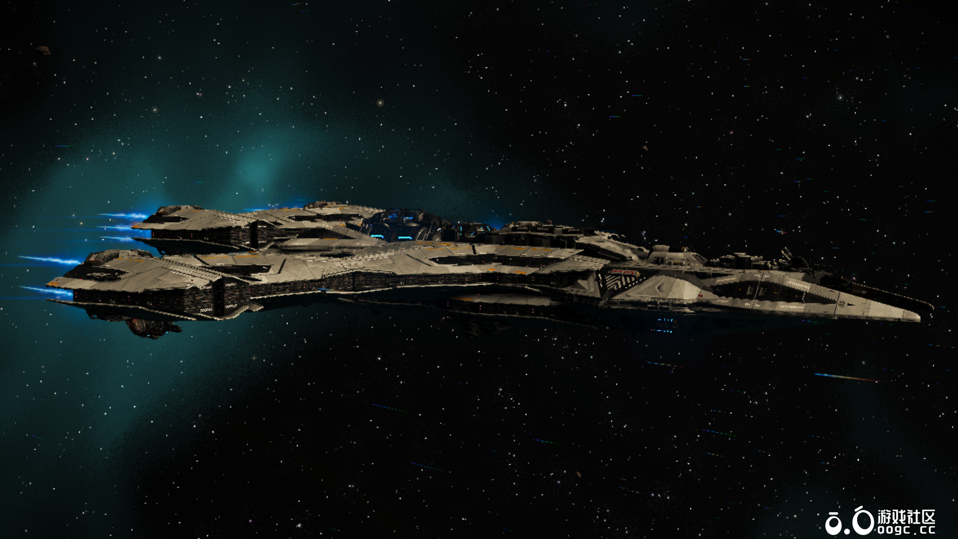 Large Angled Wing Fighter-7