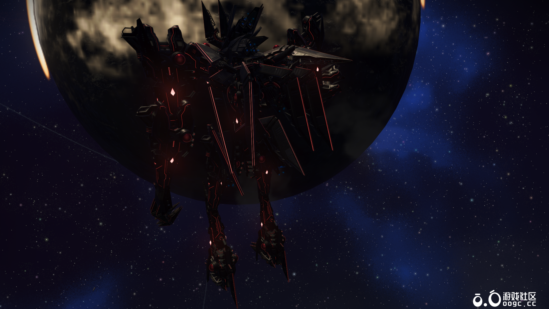 你的飞船被抓住咯（Blender软件试验作品—瞎搭的   没超100）-1