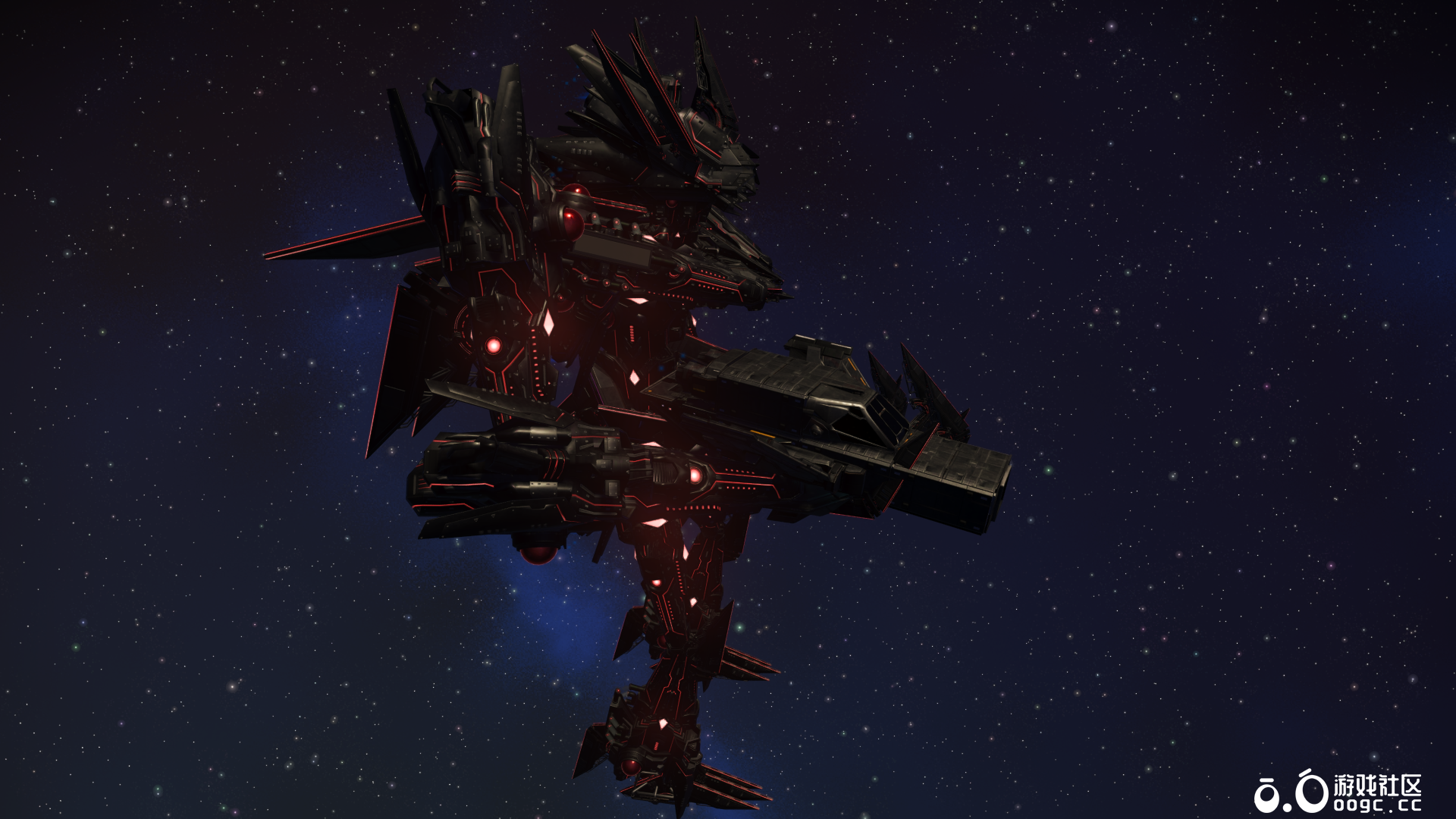 你的飞船被抓住咯（Blender软件试验作品—瞎搭的   没超100）-5