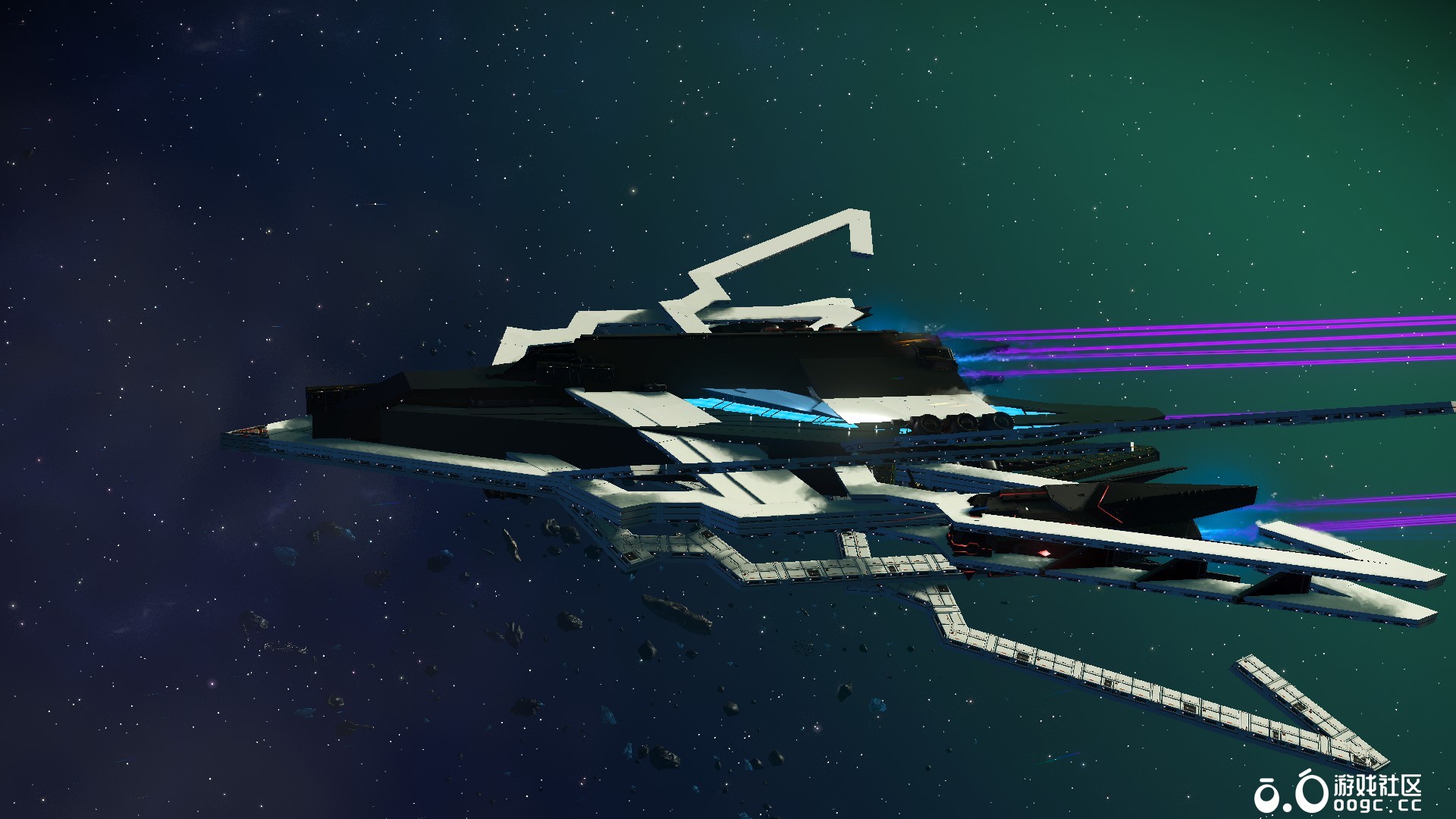 第一架黑白系列白色死神-1