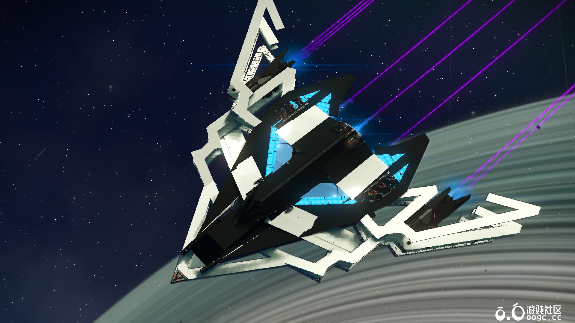 第一架黑白系列白色死神-2