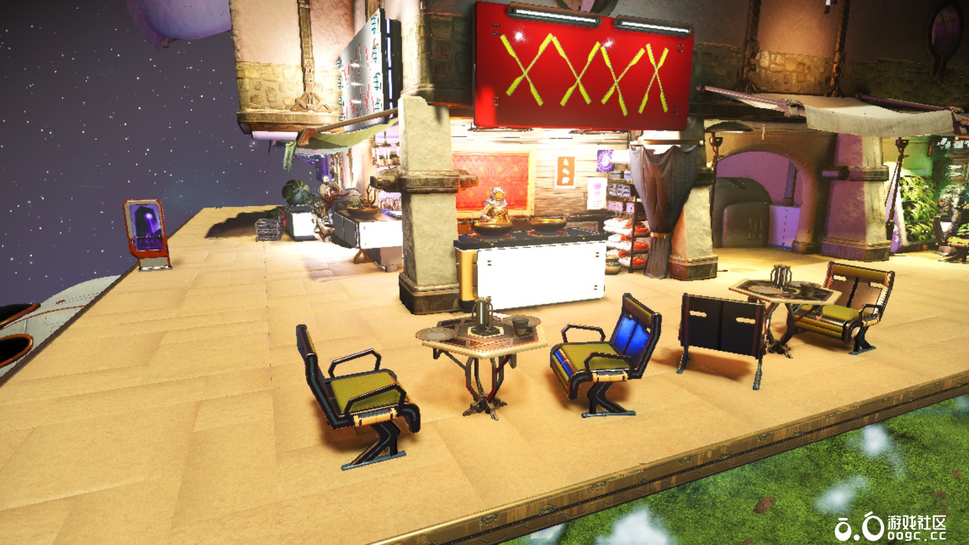 离谱但好逛！会飞的复古市井楼 ，自带老铺的浮空老城会飞的建筑。沉浸式空中烟火！-3