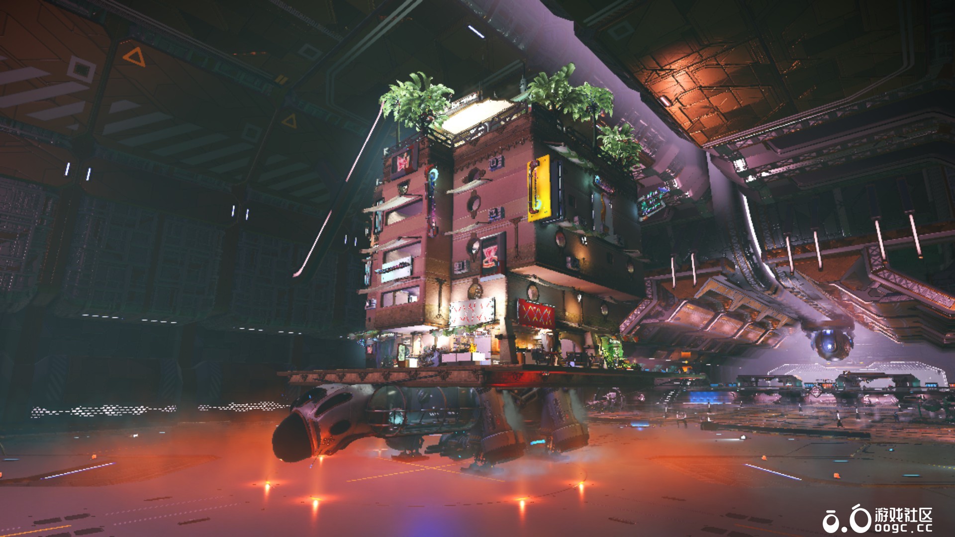 离谱但好逛！会飞的复古市井楼 ，自带老铺的浮空老城会飞的建筑。沉浸式空中烟火！-11