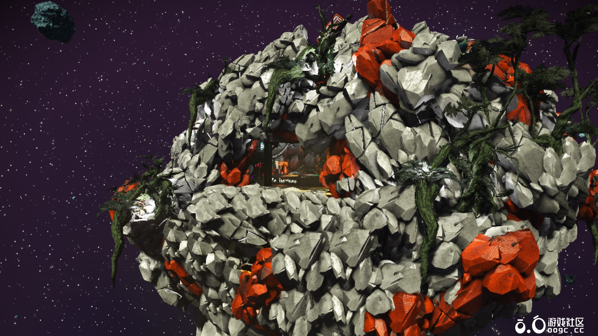 空中石山避难所！会飞的末日隐藏安全屋，天然防御 + 移动属性，生存体验拉满！-7