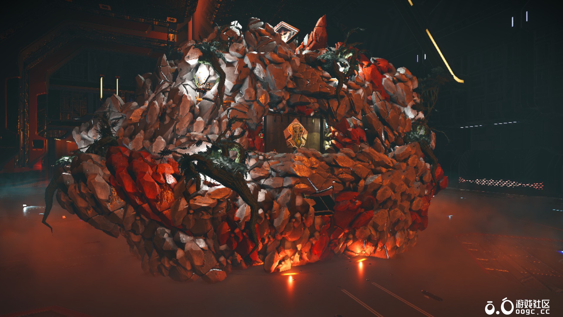 空中石山避难所！会飞的末日隐藏安全屋，天然防御 + 移动属性，生存体验拉满！-8