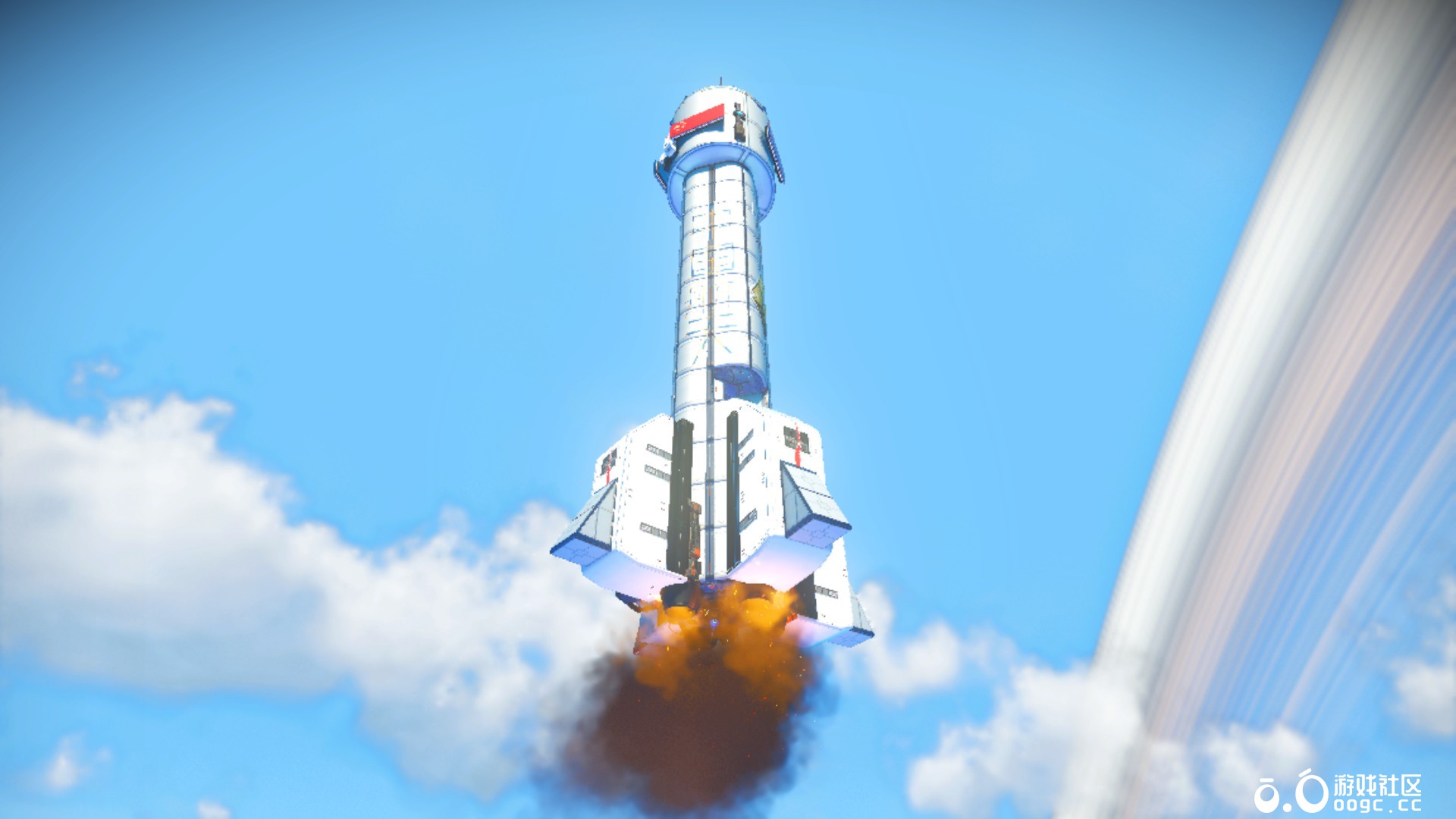 神州30号极致规格火箭 ：中国航天级建模 + 动态发射特效，一键点燃你的太空升空狂潮-8