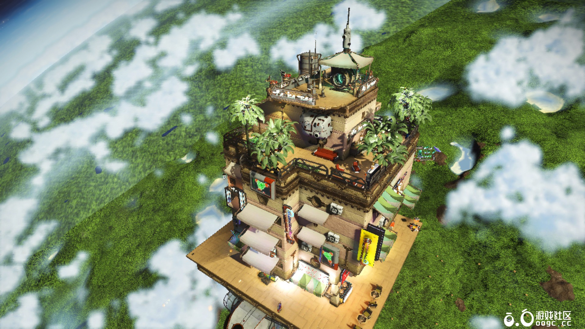 会飞的复古筒子楼 ，自带老铺的浮空老城会飞的建筑。沉浸式空中烟火，离谱但好逛！-8