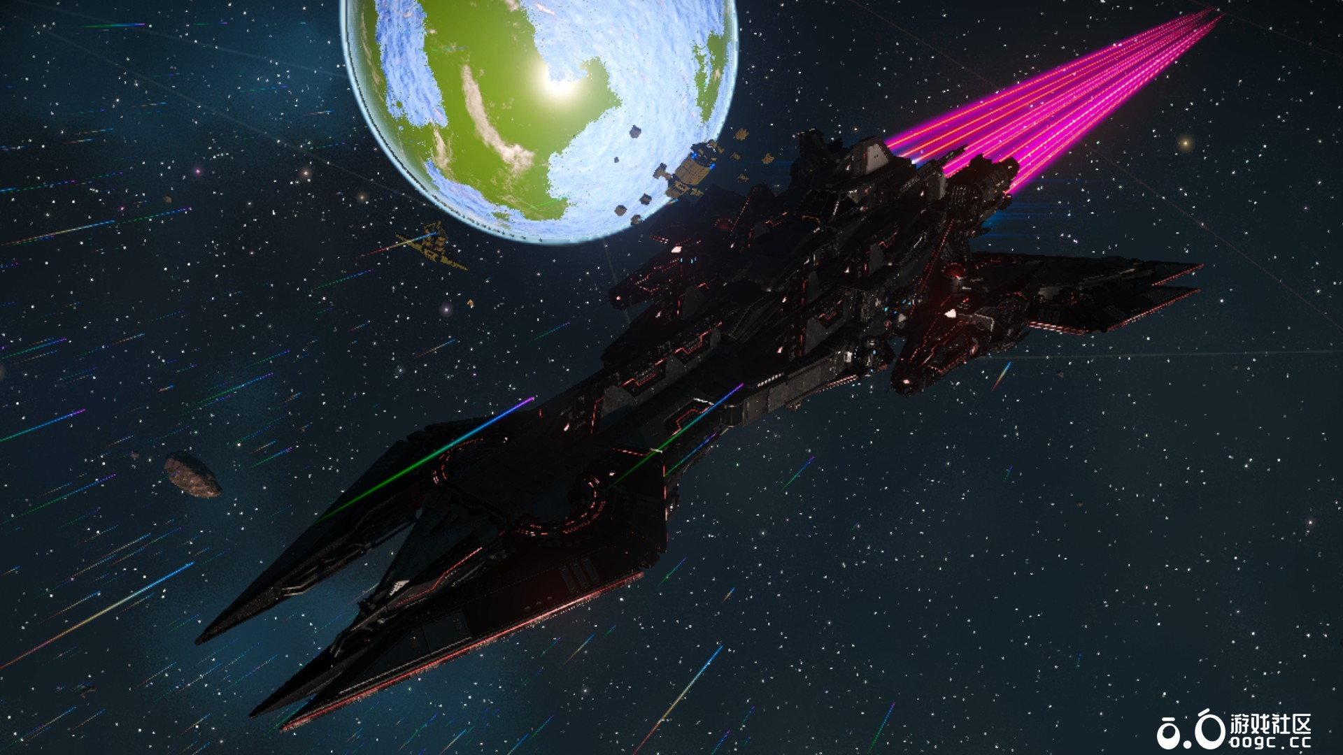 黑龙号歼星舰 14连喷 纯帅 S级-2