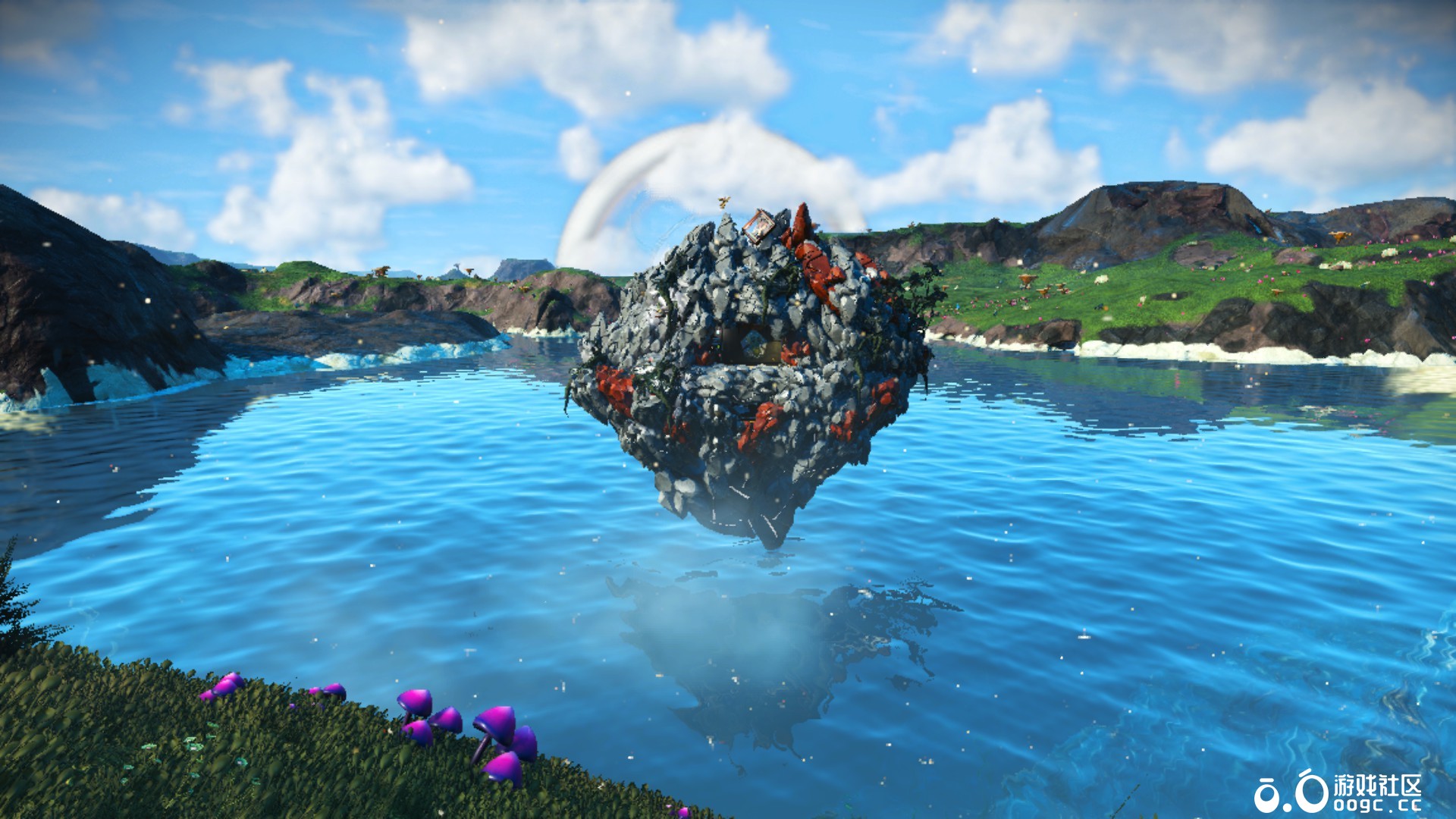 会飞的末日隐藏安全屋，空中石山避难所！-2