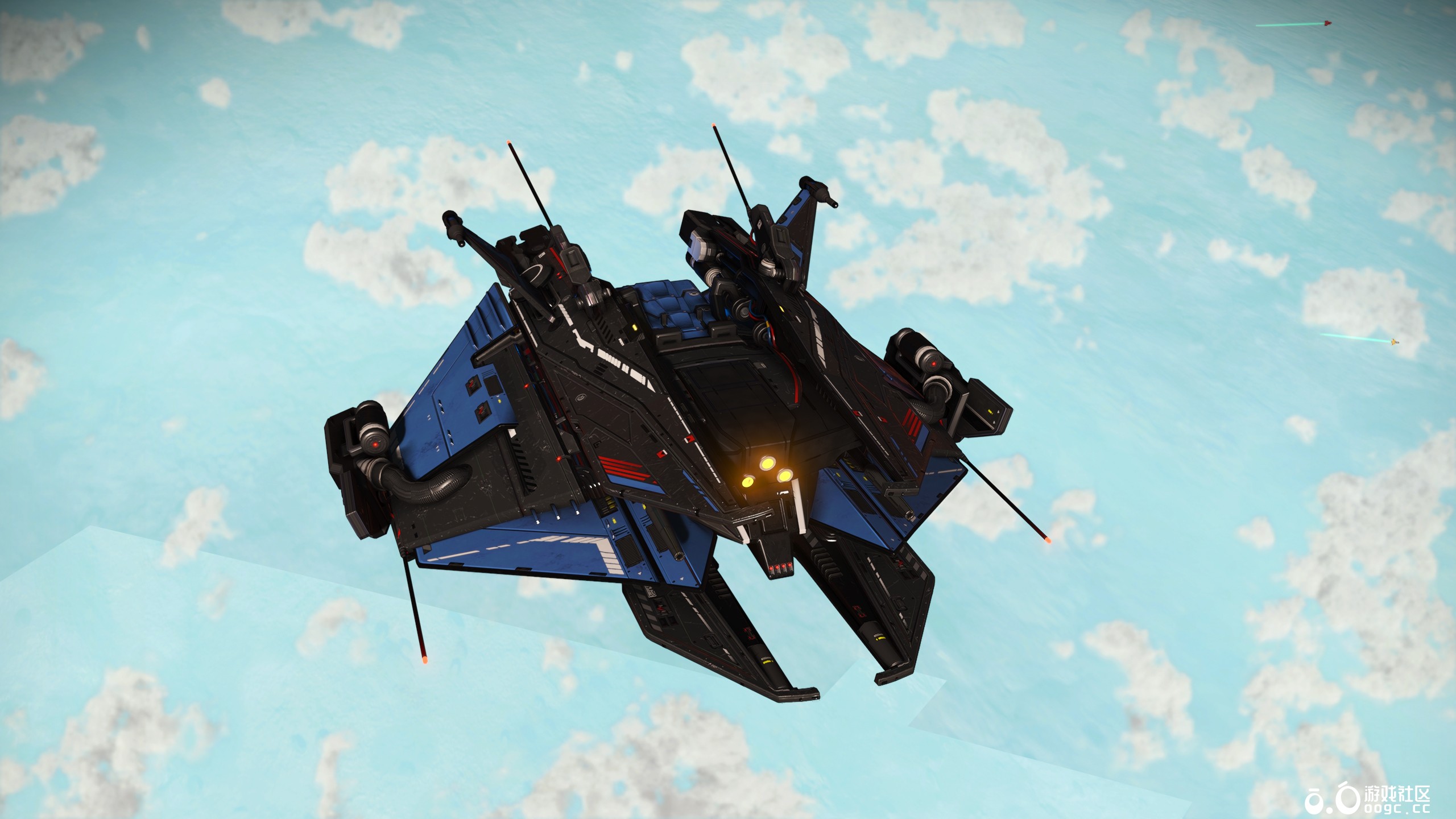 钳形翼蓝黑红黑完全体拦截机-1