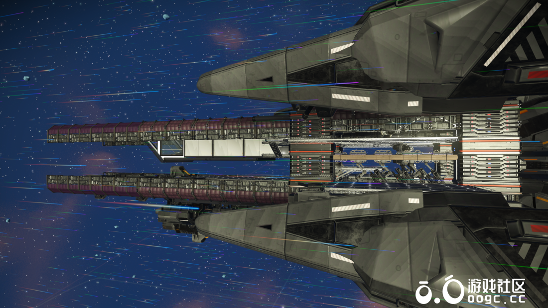 星越号A-01跨星系打击舰（暂不想搭内饰太大了）-1