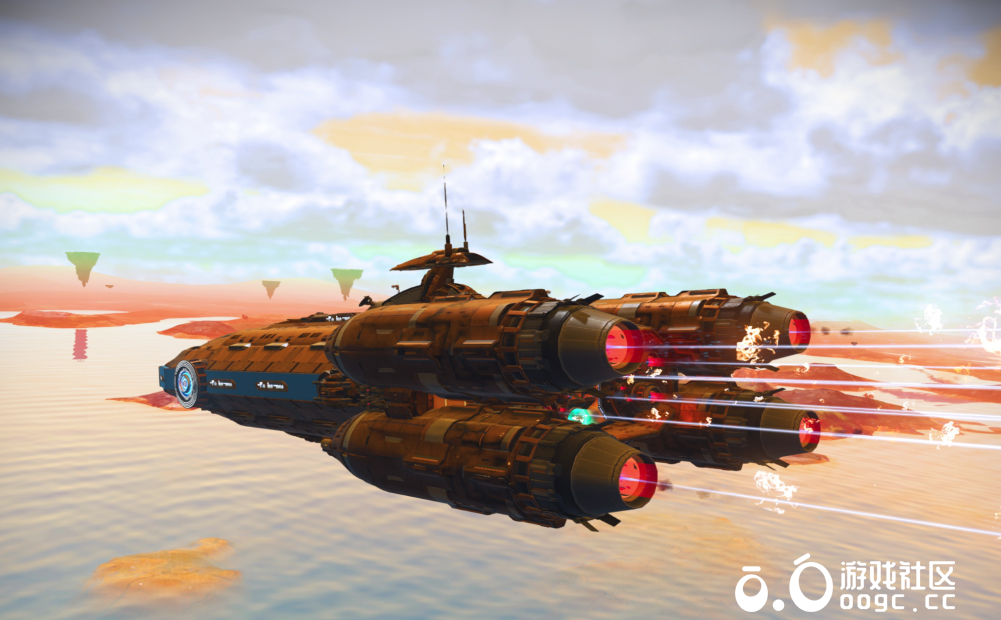 1:1深海迷航极光号飞船，带少量内构，烛曰首发-4