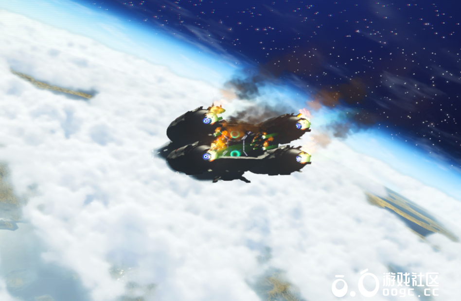 1:1深海迷航极光号飞船，带少量内构，烛曰首发-5