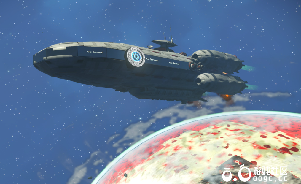 1:1深海迷航极光号飞船，带少量内构，烛曰首发-7