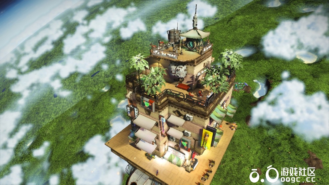 会飞的复古市井楼 ，离谱但好逛！自带老铺的浮空老城会飞的建筑。沉浸式空中烟火！-3