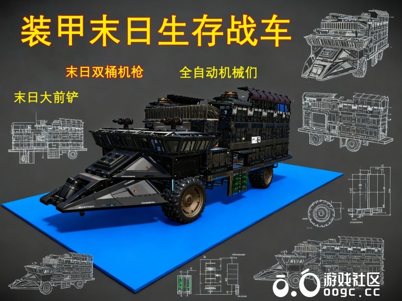 末日会飞的战车！也是房车，移动的末日大房车，想飞哪就飞哪-1