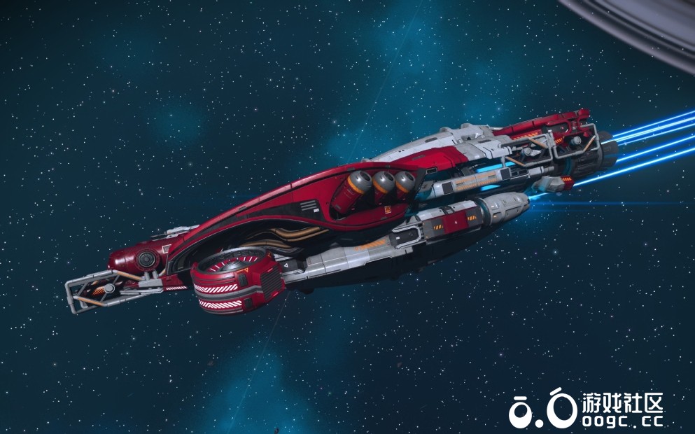 【带简单内饰】竞速外观小护卫舰“凤凰特快”-2