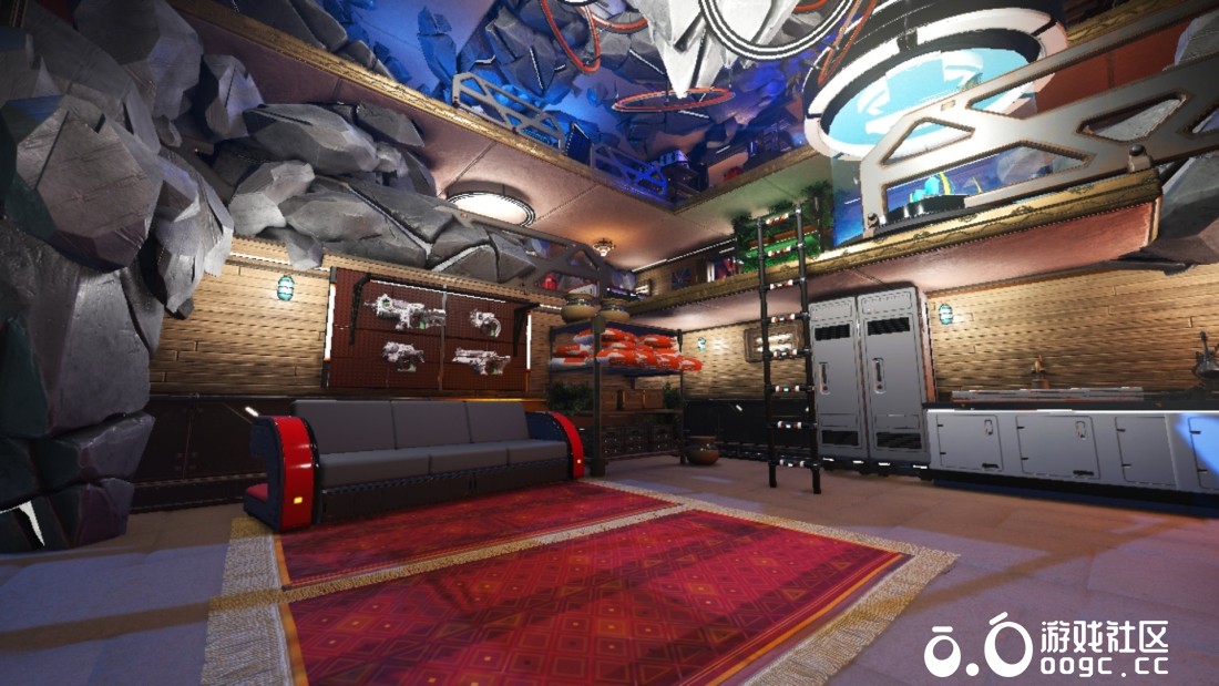 末日逃生会飞的山体！可飞行山体里的堡垒，满配生活设施的空中安全屋，绝境里的生存底气，这才是末日该有的生存牌面-3