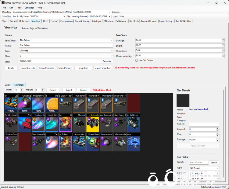 NMSE存档编辑器（持续更新&开源&原生简中&支持全平台存档）-6