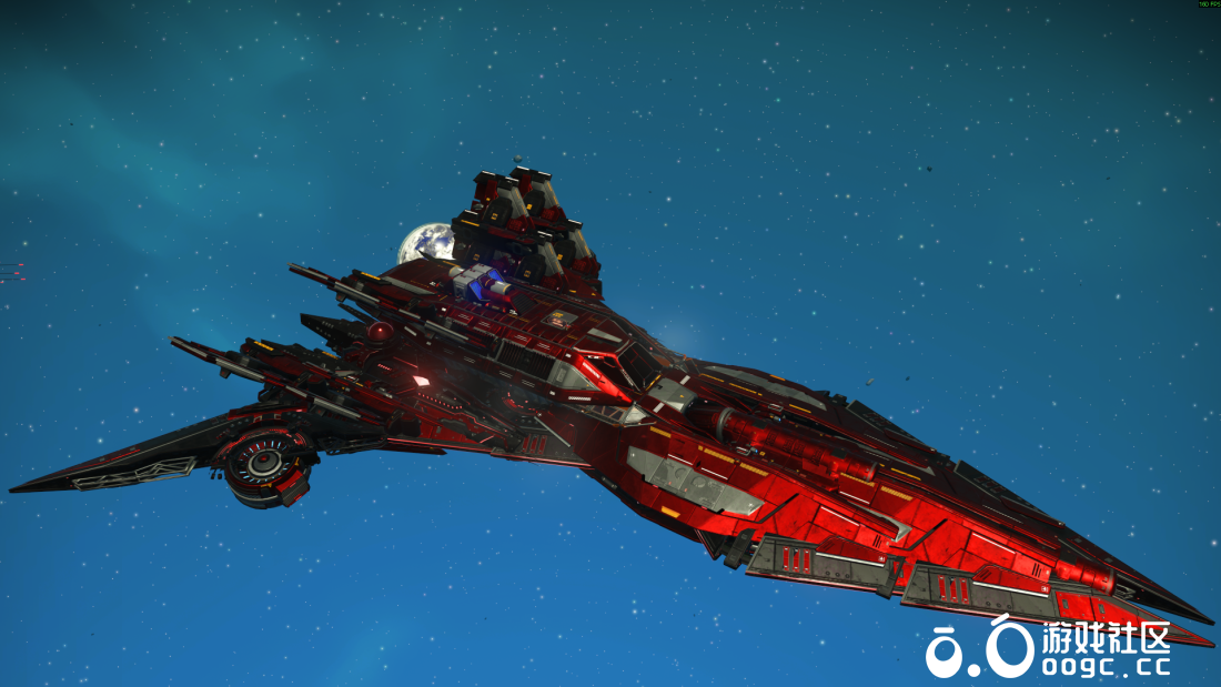 战机型飞船尾翼加长-1