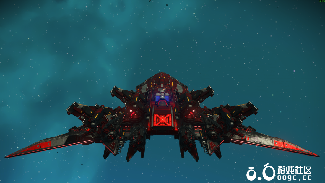 战机型飞船尾翼加长-3