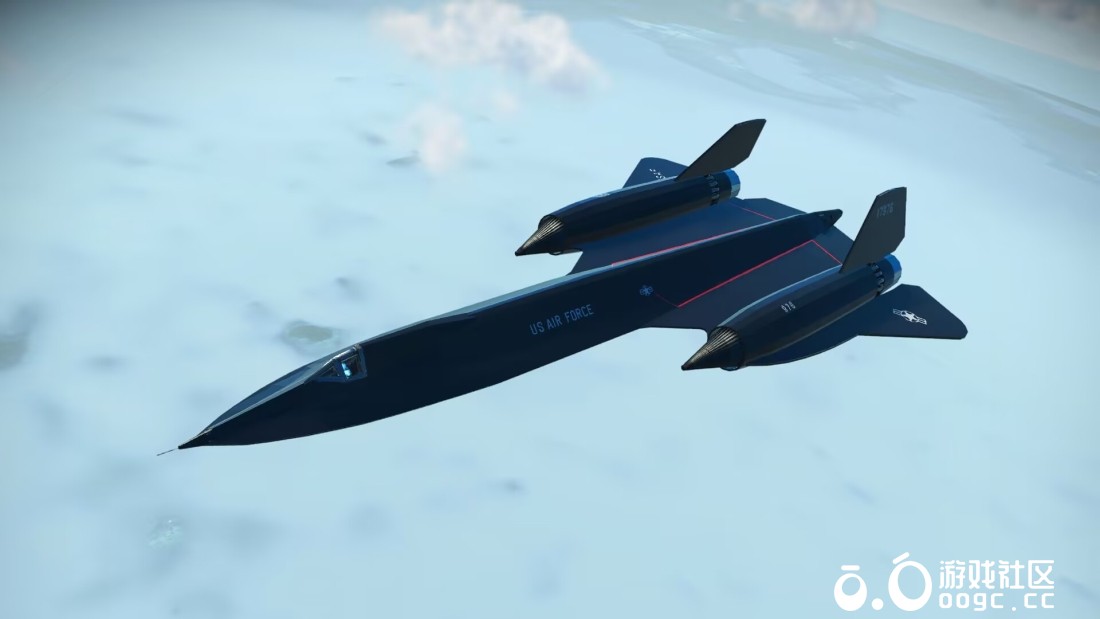 (购买前请阅读简介！)SR-71黑鸟侦察机    (Please read the introduction before purchasing!) SR-71 Blackbird-2