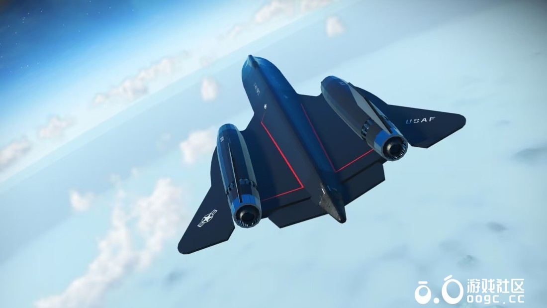 (购买前请阅读简介！)SR-71黑鸟侦察机    (Please read the introduction before purchasing!) SR-71 Blackbird-4