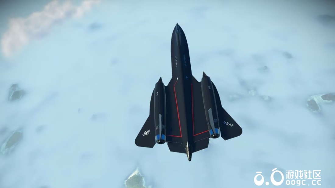 (购买前请阅读简介！)SR-71黑鸟侦察机    (Please read the introduction before purchasing!) SR-71 Blackbird-5