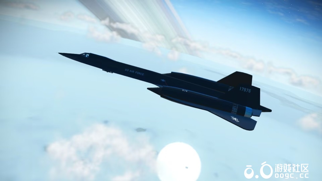(购买前请阅读简介！)SR-71黑鸟侦察机    (Please read the introduction before purchasing!) SR-71 Blackbird-6